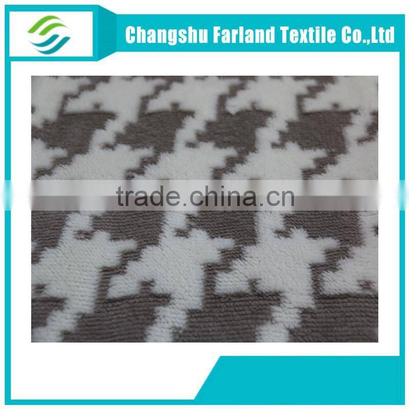 jacquard fabric artificial furs sherpa fabric for sofa