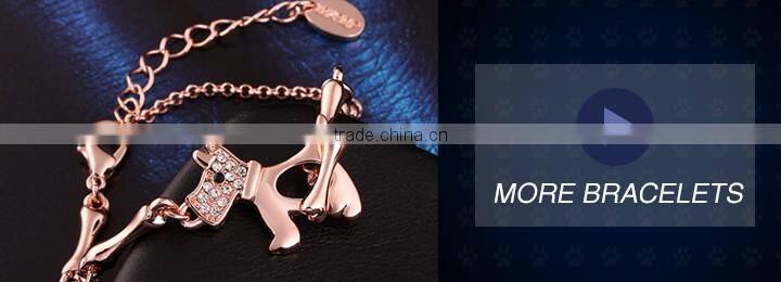 Smart bracelet, charm bracelet jewelry, stainless steel crystal bracelet