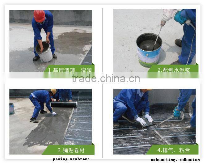 sbs modified bitumen waterproofing membrane waterproof membrane for bathroom floors