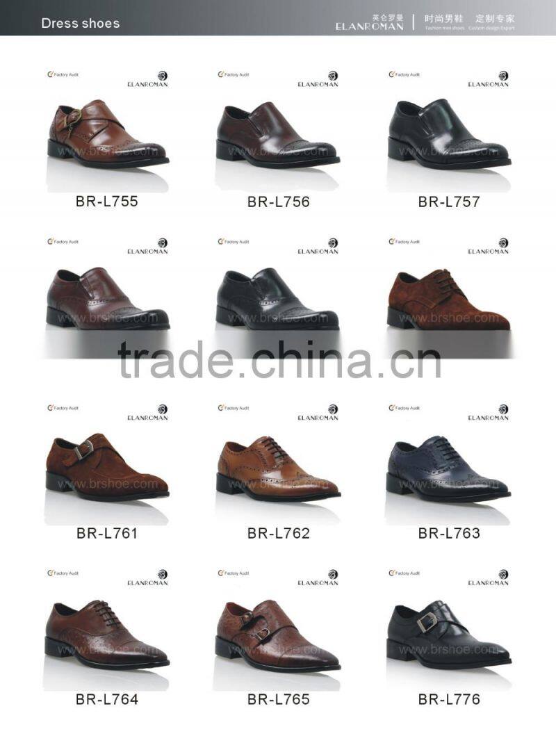 Wholesale popular fashion leather shoes fancy men dress shoes brand
