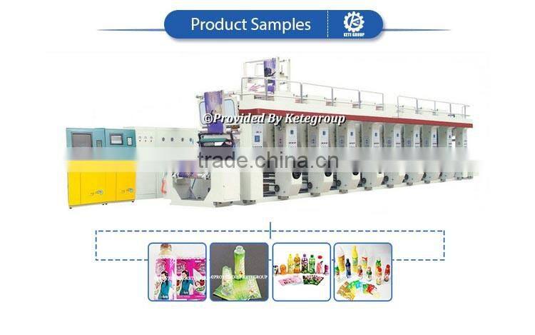 Plastic Film Rotogravure Printing Machine