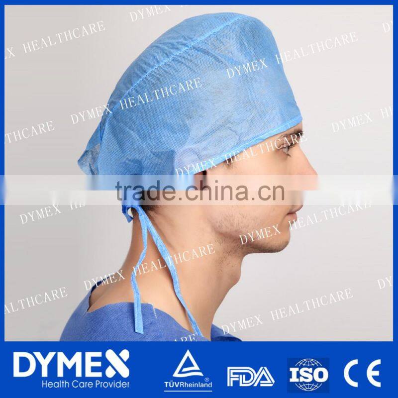 Disposable Nonwoven Colorful Safety Caps Surgical Doctor Cap
