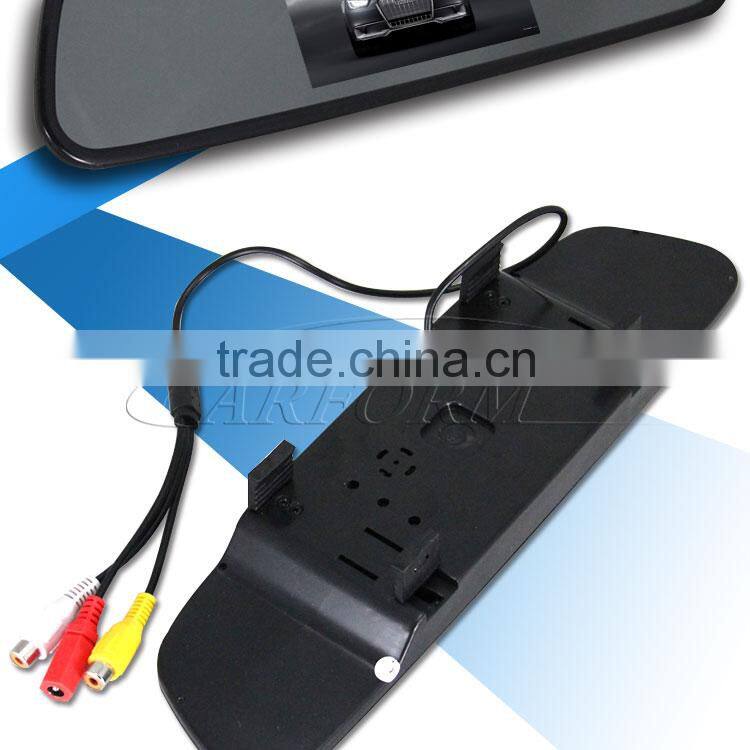 Rear View Mirror 4.3 inch lcd Monitor with av input
