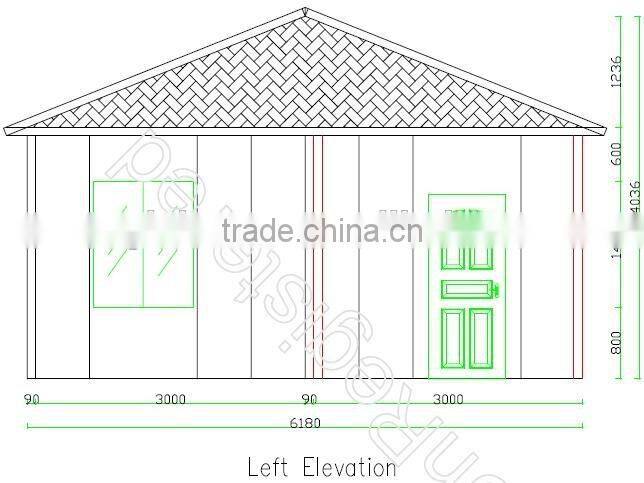Low cost prefab house movable house for living house