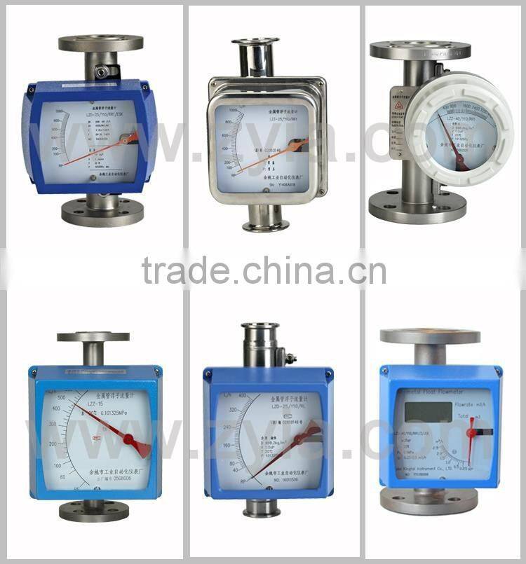 LZZ series low cost variable area 4-20ma digital water flow meter