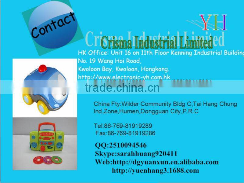 plastic colorful musical Snap and Surprise Camera toy for kids