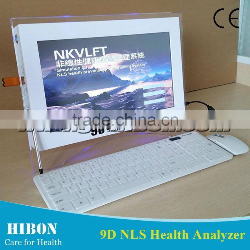 Hot Selling Advanced Metatron 9D NLS Full Body Health Analyzer 9D Nls Health Analyzer Touch Screen