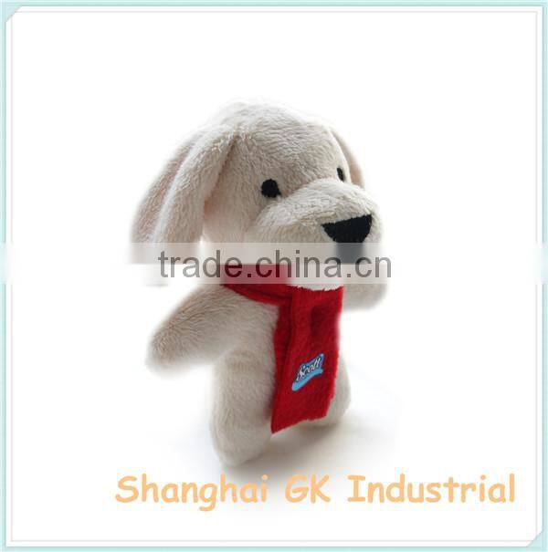 Customized Plush Mini Dog Keychain