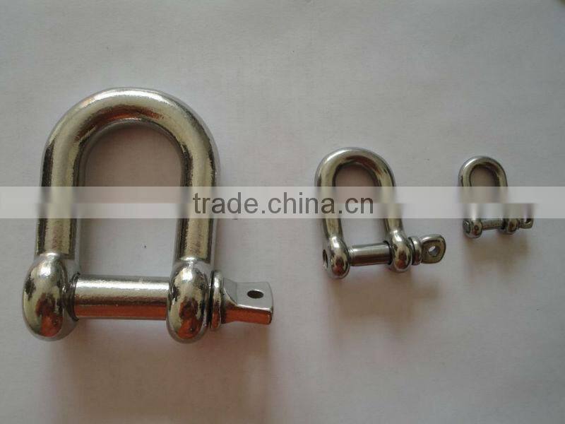 stainless steel SUS 304 D Shackle European type