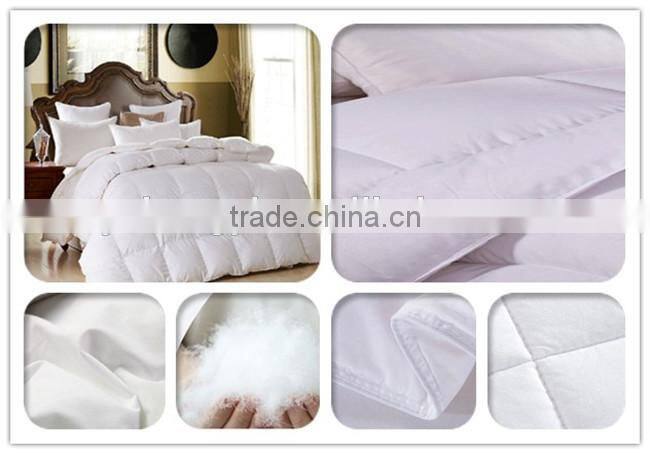 High quality 80% feather and down Polyester Duvet