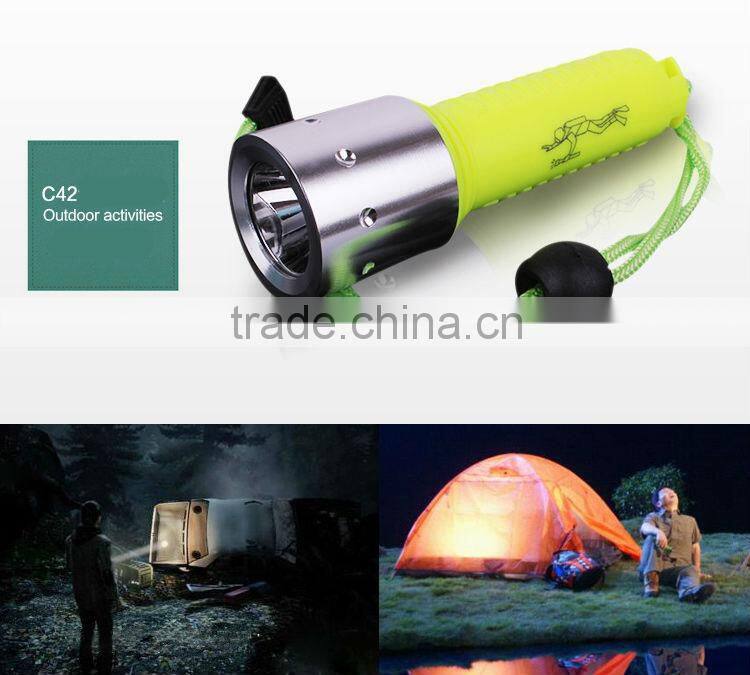 C42 T6 High Power dive flashlight