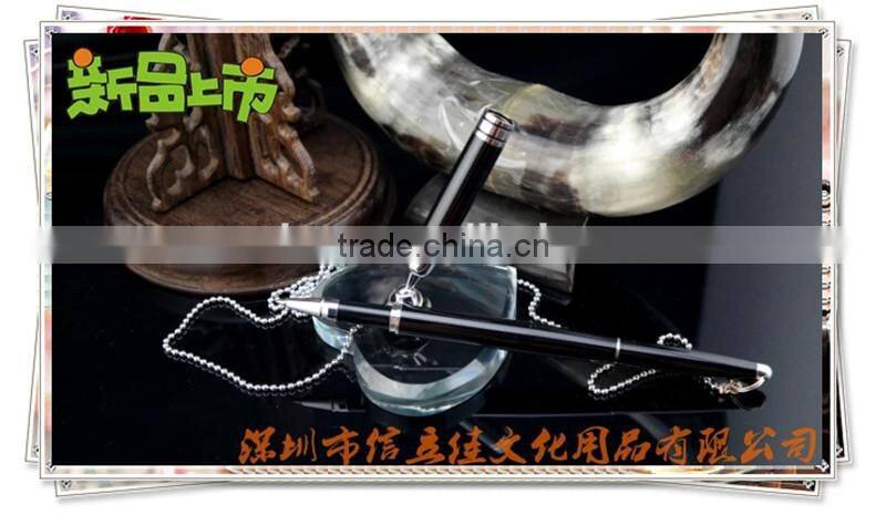 TT-10 Fashionable desk pen with chain , table pen for gift