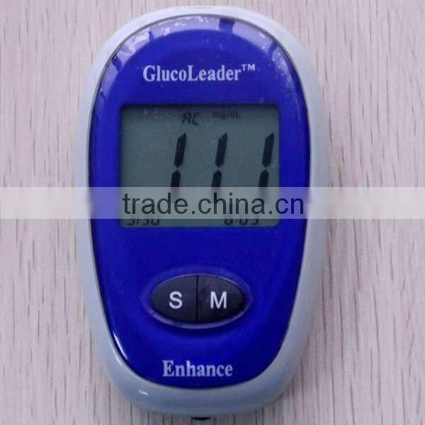 PC downloading FDA certificate new blood glucose meter Enhance non invasive glucose meter