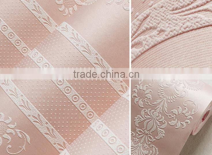 home interior decorative non woven wallpaper designer wallpaper sale