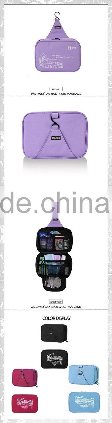 2015 XF new designs black color wash bag