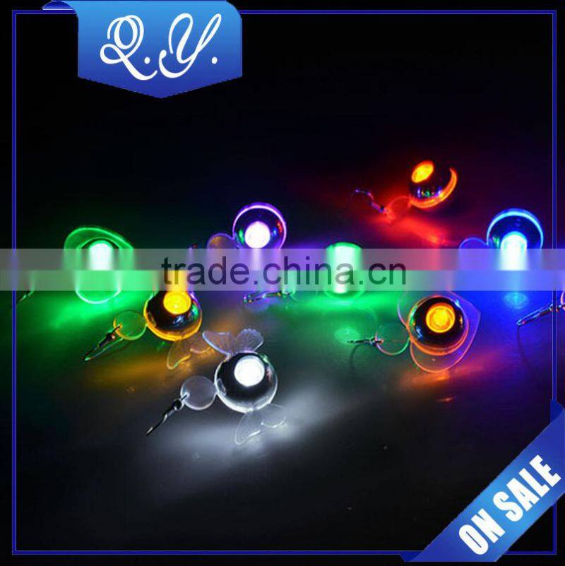 Love Design LED Light Earrings Cheap Hanging Earring Design Factory Supply