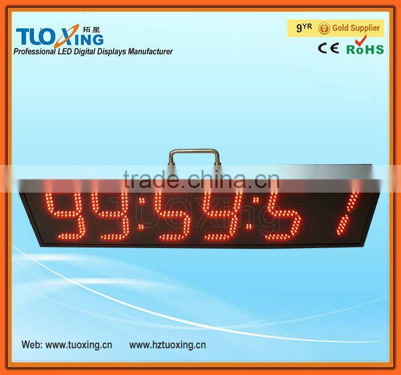 High quality 6 inch 6 digits electronic scoreboard & timer