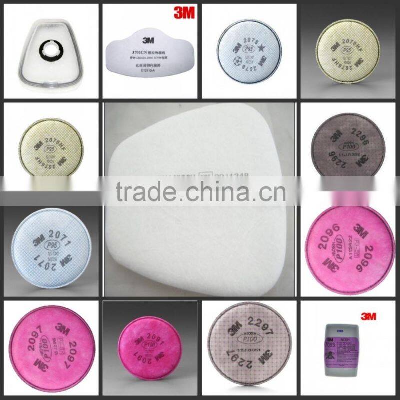 3M 5911 air fillter cotton for half/full face mask or particulate filter