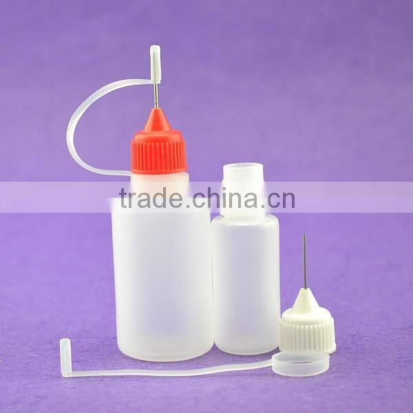 opaque clear 10ml e-Liquid bottle with needle tip