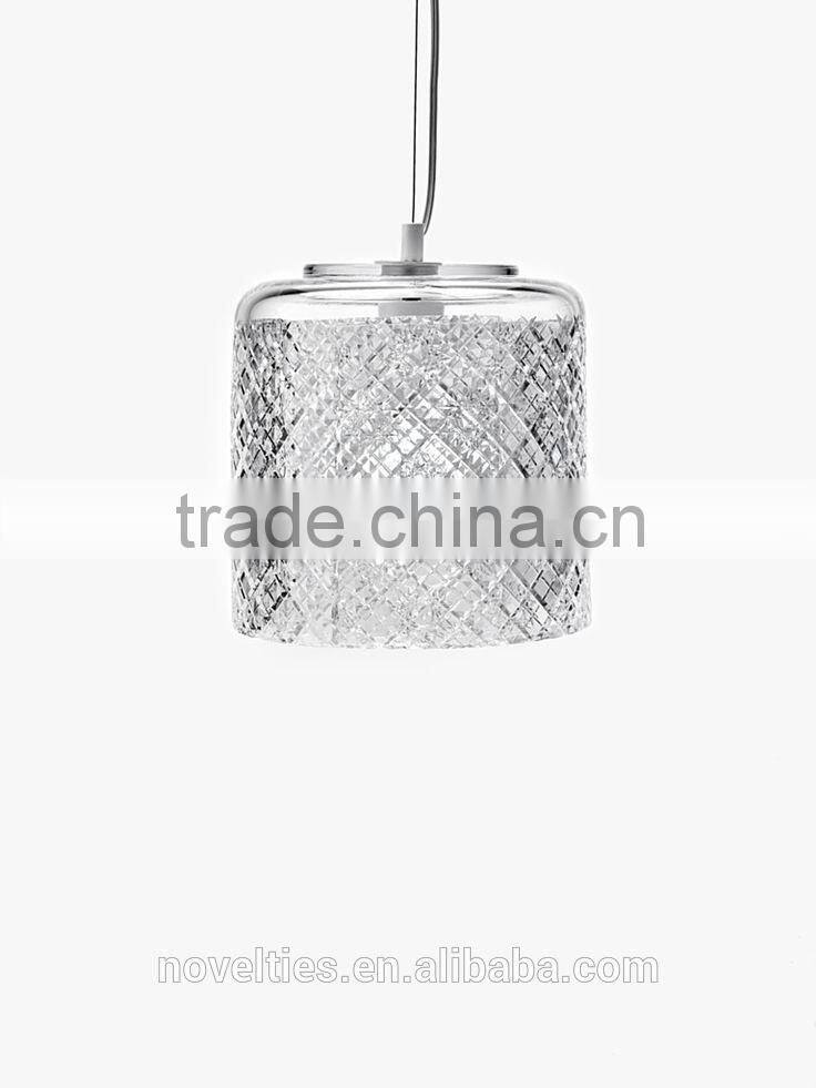 Architecture Design and Plan Interior Decor Pendant Lighting Modern Nice Transparent Glass Pendant Lamp