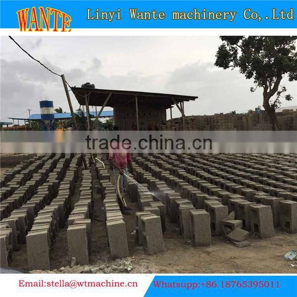 WT10-15 automatic curbstone machine mobile brick machine