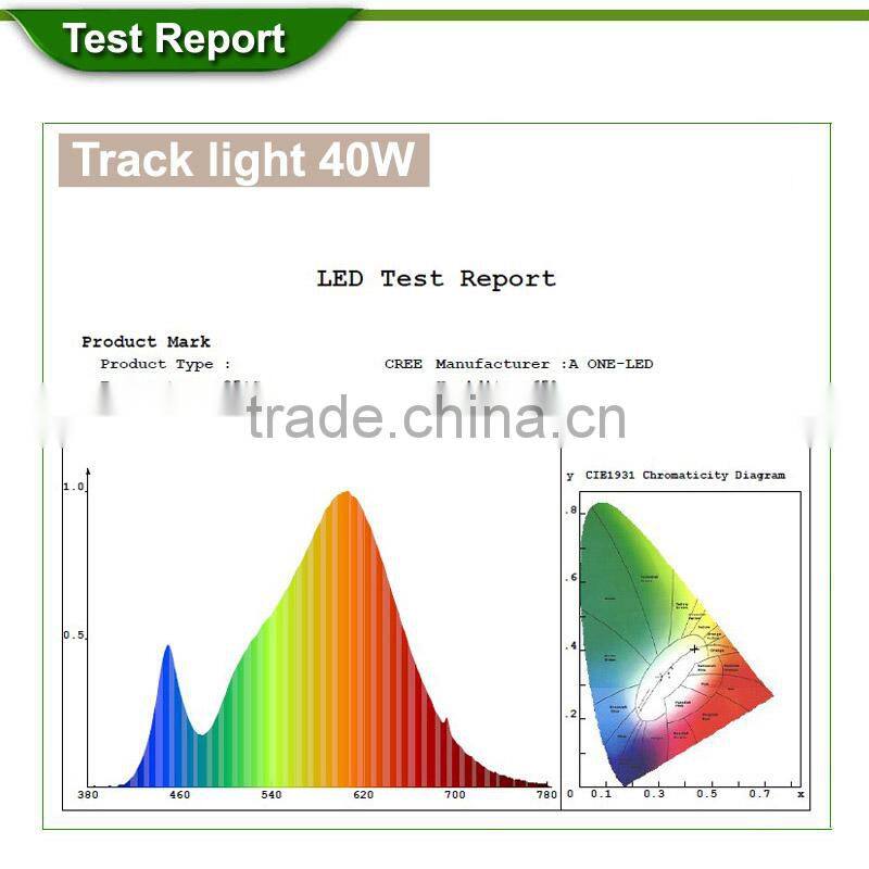 5 years warranty Cree 40W track light&high power 40w cree track light&40w Cree track light wholesale from China
