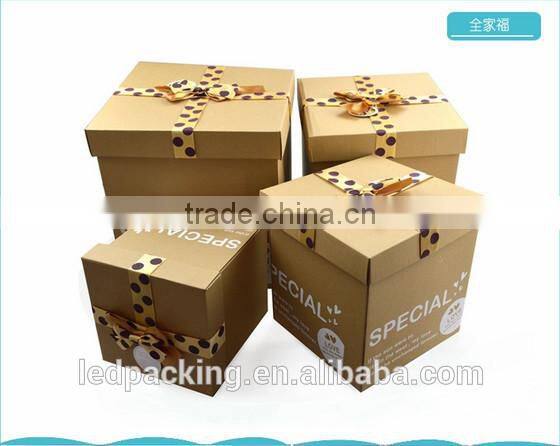 classic brown Kraft paper boxes