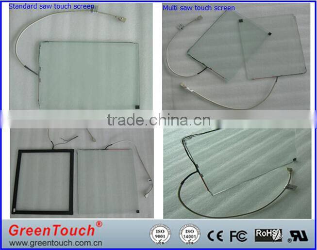 GreenTouch 15inch ELO SAW Touch Screen, SAW touch screen for LCD/ATM/Kiosk