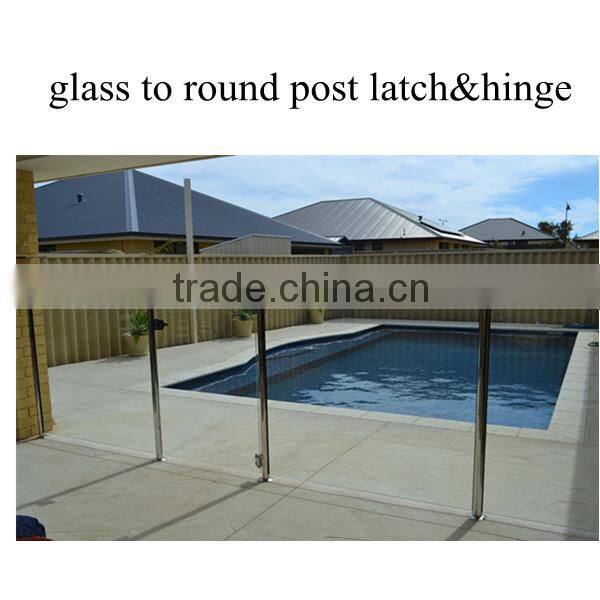 stainless steel 316 glass hingefor 1/2'' pool fencing gate soft closing pivot hinge
