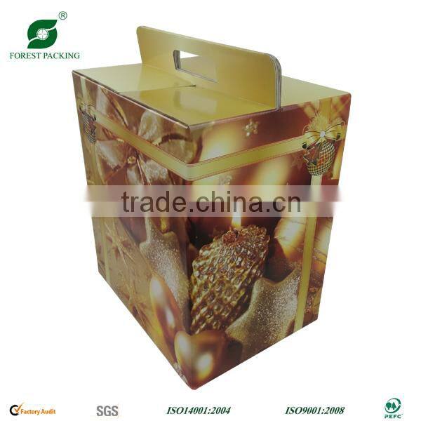CORRUGATED PAPER BOX FOOD PACKAGING