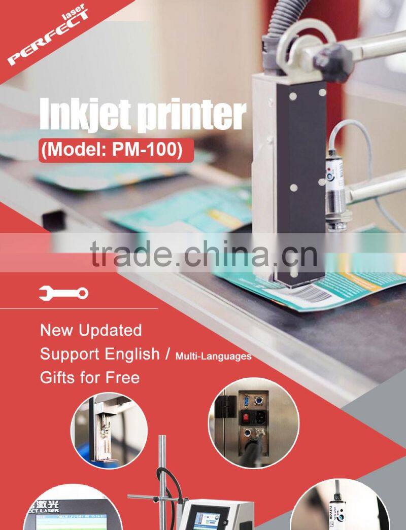 Auto Time/Date/Number/character inkjet printer/coding/printing machine for bottle/Wire / Cable / Wood / Metal / Egg/Bag