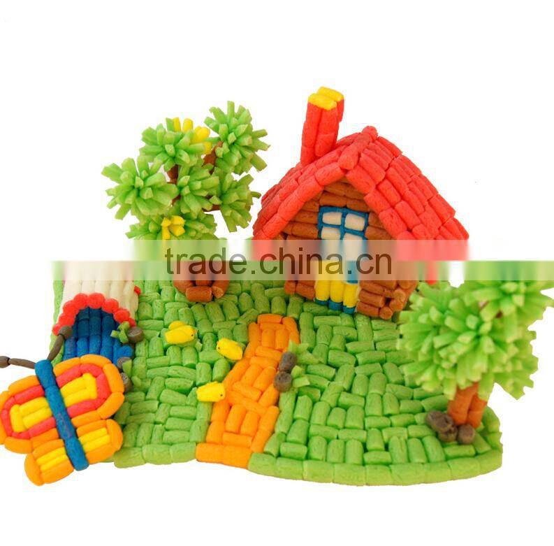 1000PCS DIY Magic cornstarch block play set,new toys, play corn, 2016 new hot toys, move brain toys