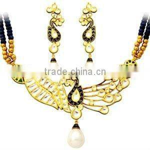 Indian Fashion Kundan Pendant Sets