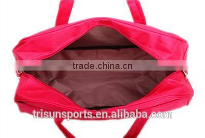 oem polyester mini size luggage trolley bag for women airport