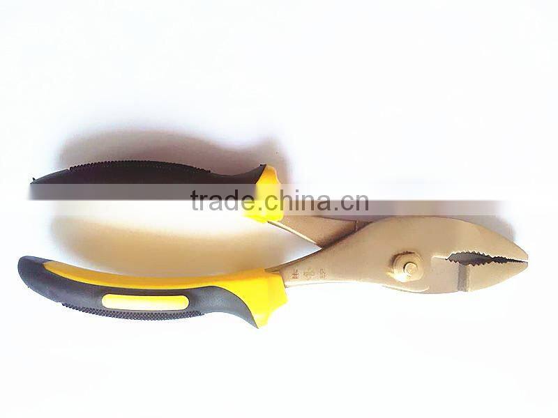 Non sparking spark-resistant slip joint pliers