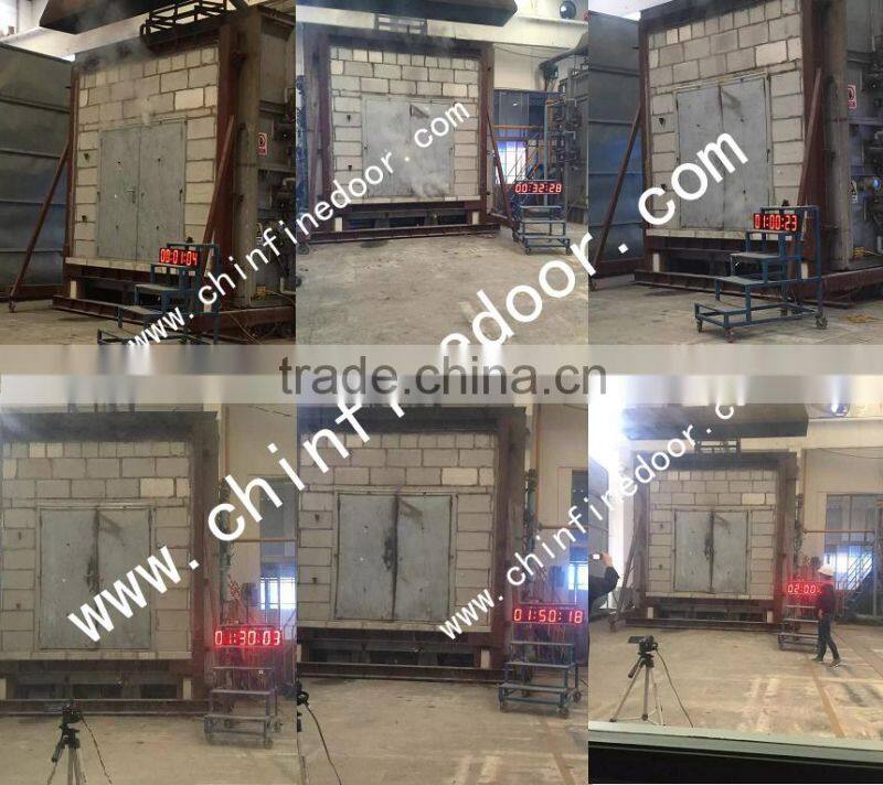 Low price 2.0H(120MINS) fire door fire rated door fire exit door with BS and UL certificate