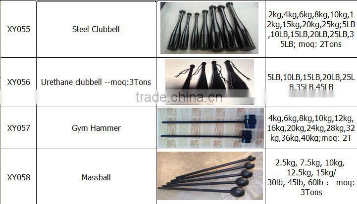 2015 new Crossfit Fitness Body Shapping Equipment Solid Steel Mace Ball
