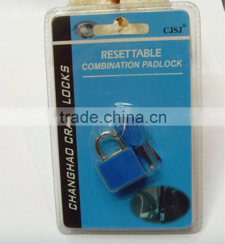 Hot sale Brass And ABS Colorful Fashion Shape Customize Digital Lock CH-CX01