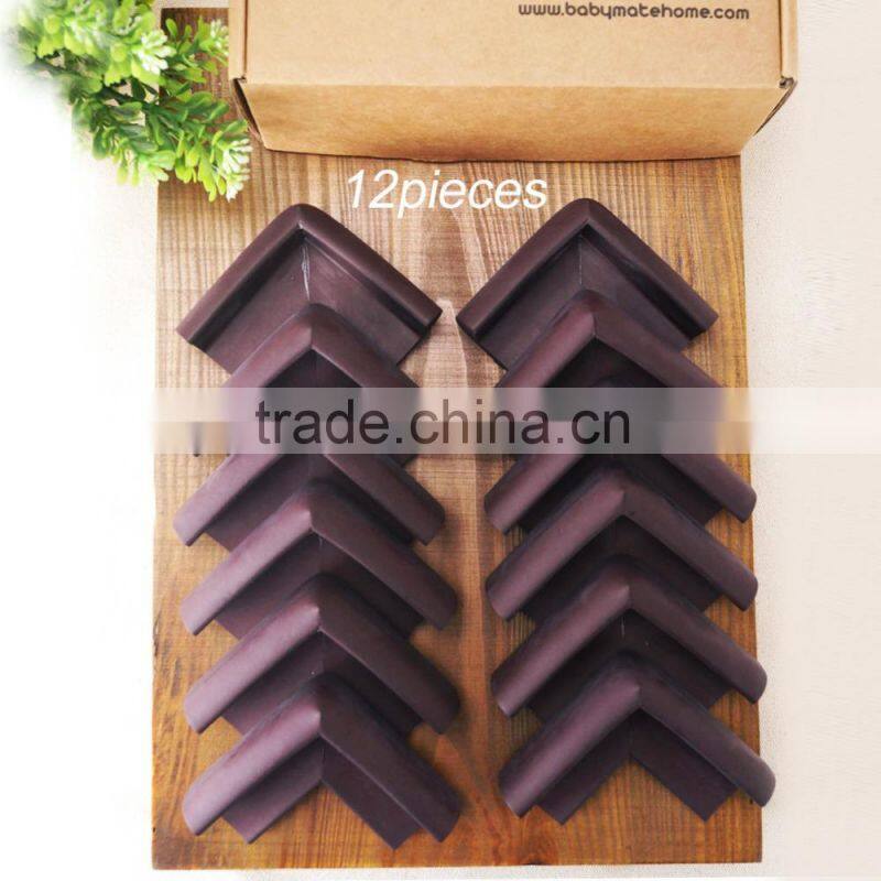 Stripe type NBR Soft baby kids, safety table desk foam corner guard protector