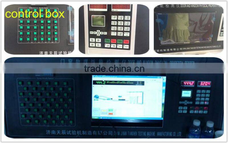 EN ISO standard ! Tenson CW Series Door and Windows Physical Property Tester / windows Water tightness testing machine