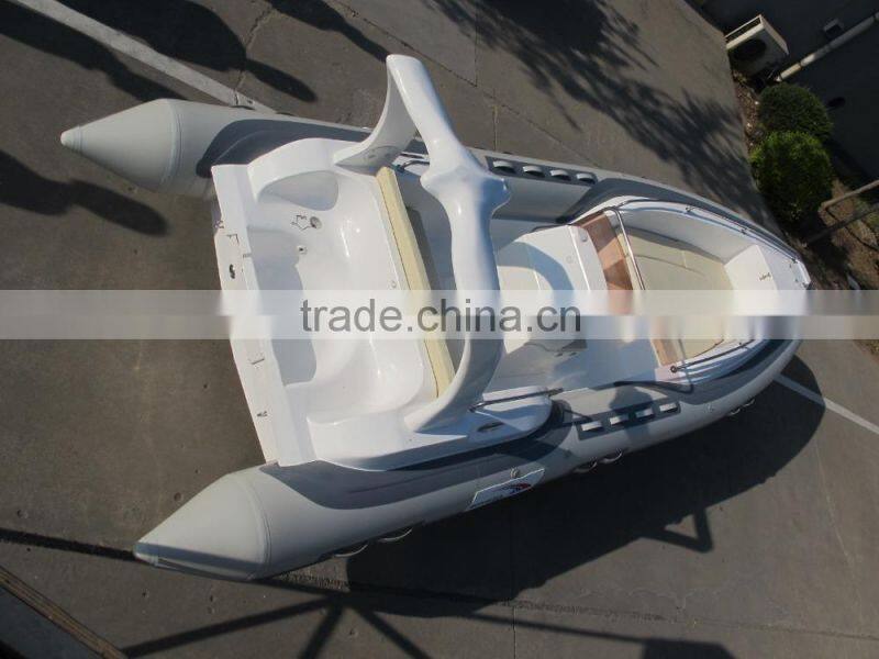 rubber boat RIB580 boatinflatable boat rigid hull with CE