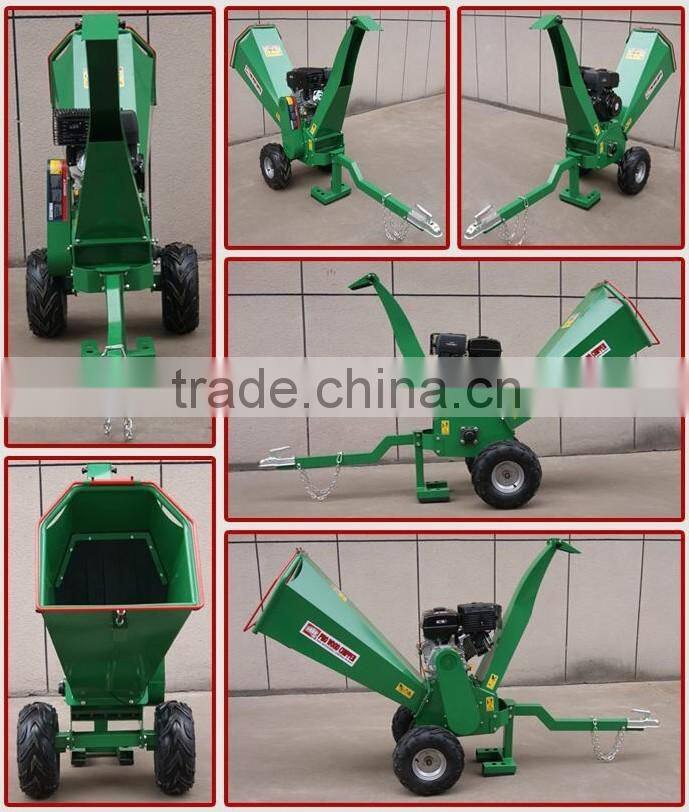High quality and manufacturer factory direct atv wood chipper