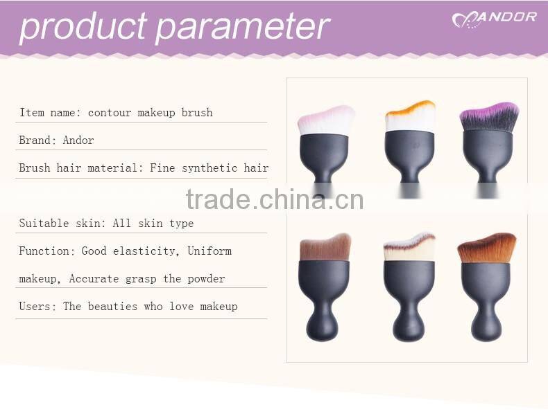 Private label makeup brush foundation makeup brush contour brush from Shenzhen factory