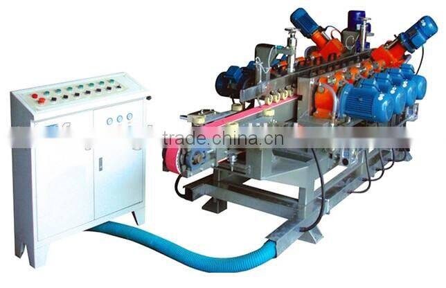 Double Side Ceramic Tile Squaring and Chamfering Machine