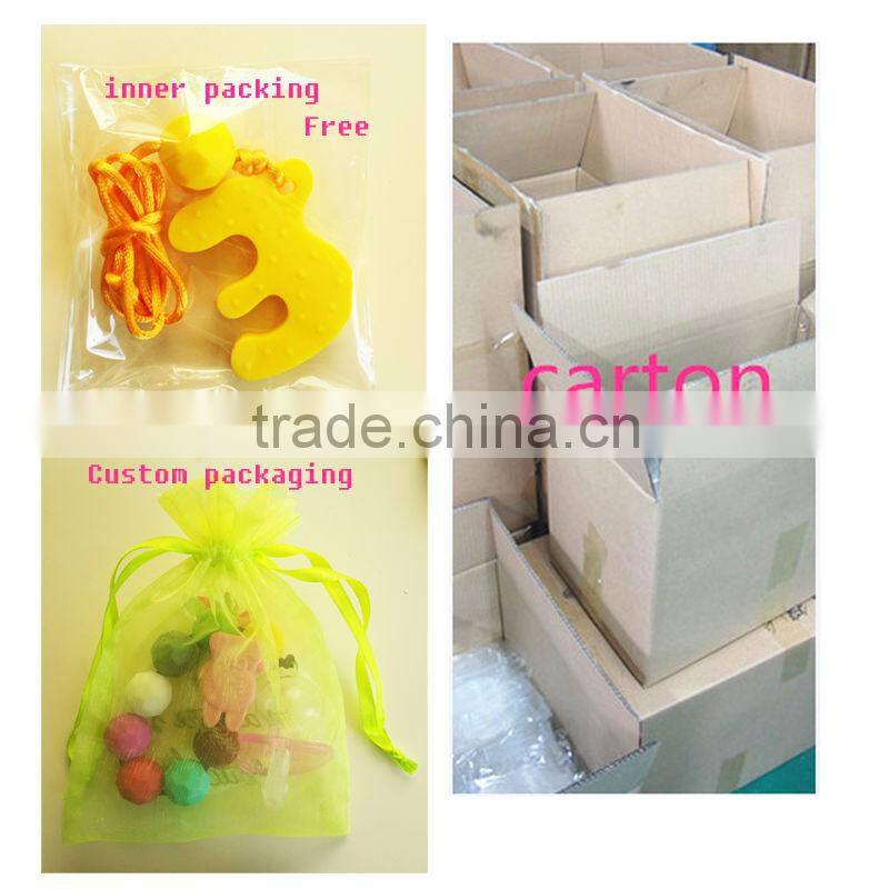 Chic Silicone Jewelry/Food-safe Bead Nursing Baby Teething Fashion Necklace Wholesale Gift