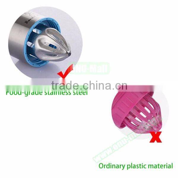 High Quality 500ml Fruit Infuser Water Bottle, Lemon Water Bottle