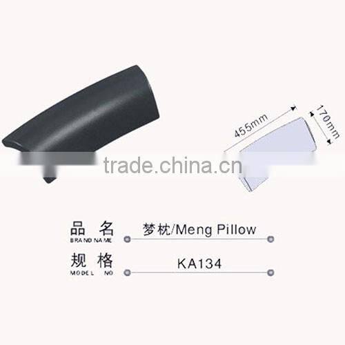 100% Memory Foam Black Bath Pillow And Spa Pillow With Button