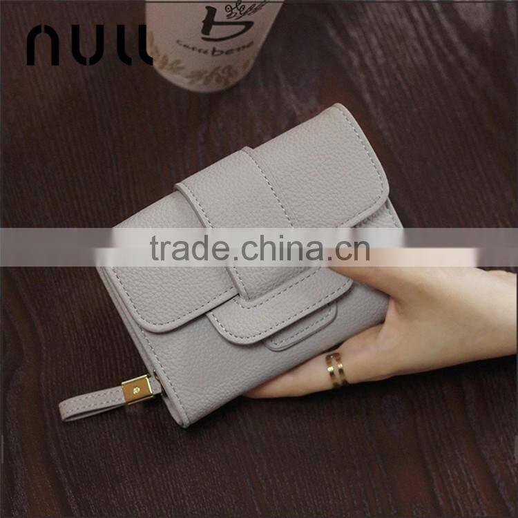 Bifold ladies tops printing designs oem wallet