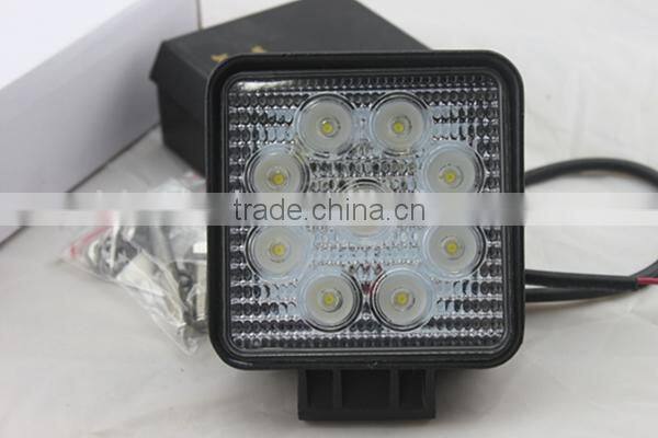 top quality and competitive price aluminum 27w offroad led work light