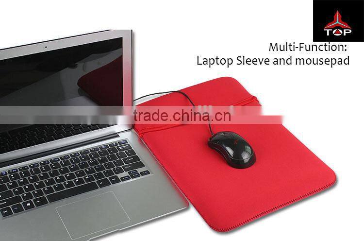 Portable Blue Neoprene laptop bag backpack